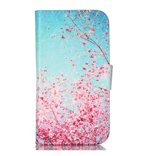 Galaxy S5 MINI case wallet leather case printed