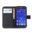 Galaxy Core Prime case wallet leather case printed