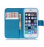 iPhone 5 5s SE case wallet leather case printed