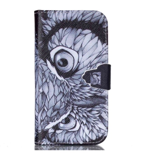 Galaxy S5 MINI case wallet leather case printed