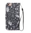 iPhone 6 6s case wallet leather case printed