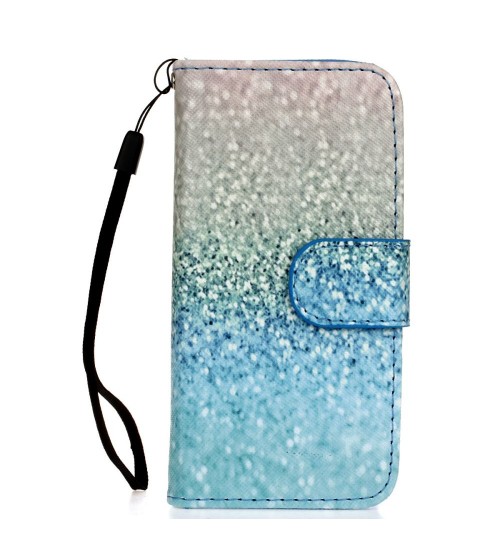 iPhone 5c case wallet leather case printed