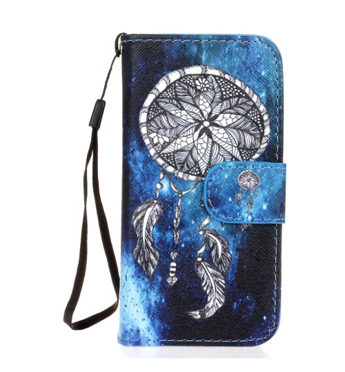 iPhone 5c case wallet leather case printed