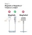 MacBook PRO Power Adapter Charger MagSafe 60W