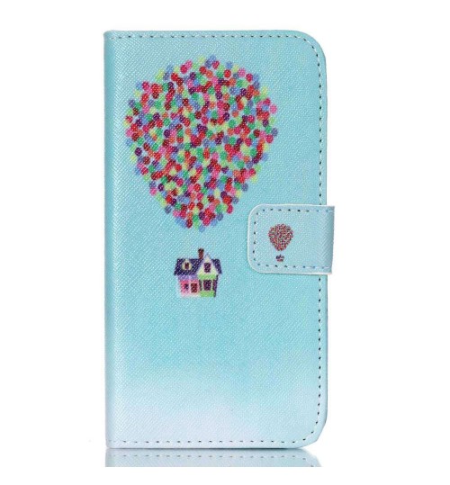 Galaxy J2 case wallet leather case printed