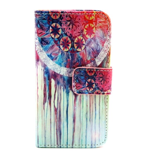 iPhone 4 4s case wallet leather case printed