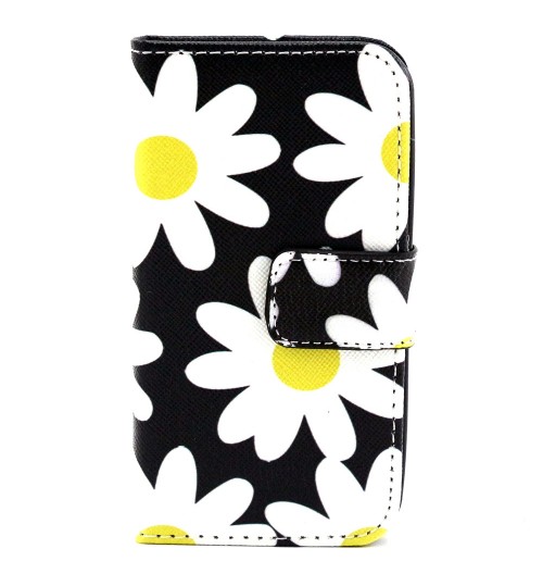 iPhone 4 4s case wallet leather case printed