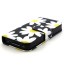 iPhone 4 4s case wallet leather case printed