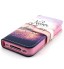 iPhone 4 4s case wallet leather case printed