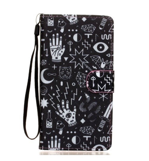 Galaxy S7 EDGE case wallet leather case printed