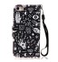 iPhone 5 5s SE case wallet leather case printed