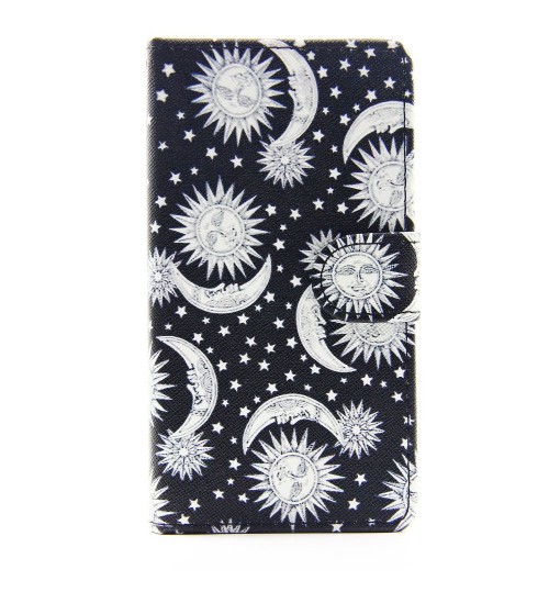 Huawei  P8 LITE case wallet leather case printed
