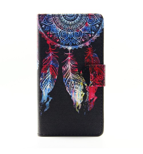 Huawe P8 LITE case wallet leather case printed