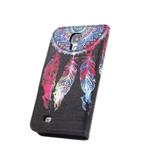 Galaxy S4 Mini case wallet leather case printed