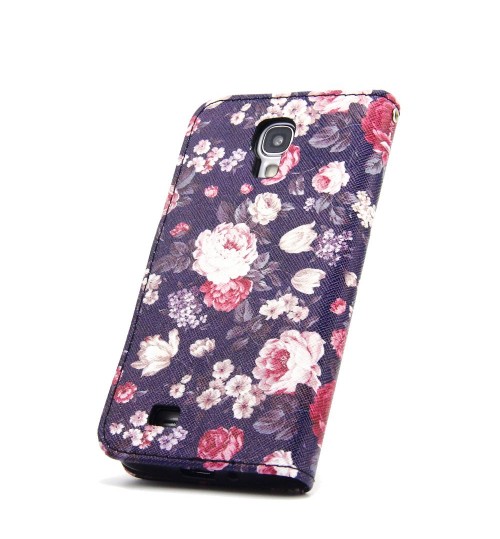 Galaxy S4 Mini case wallet leather case printed