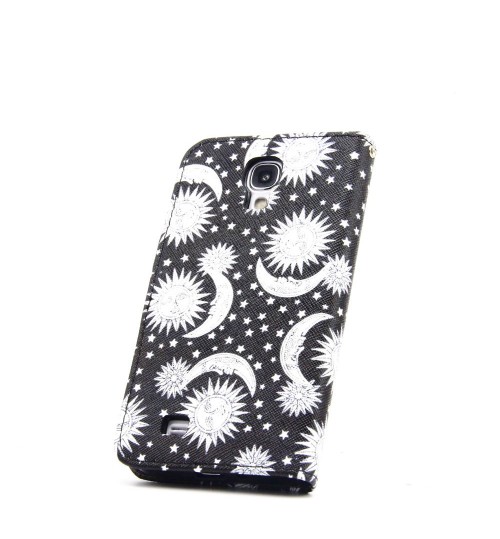 Galaxy S4 Mini case wallet leather case printed