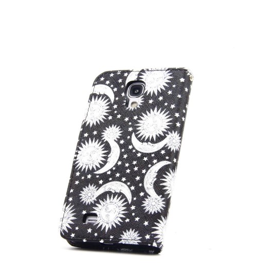 Galaxy S4 Mini case wallet leather case printed