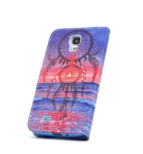 Galaxy S4 Mini case wallet leather case printed