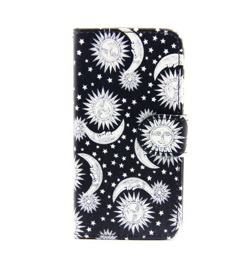 Galaxy S5 MINI case wallet leather case printed