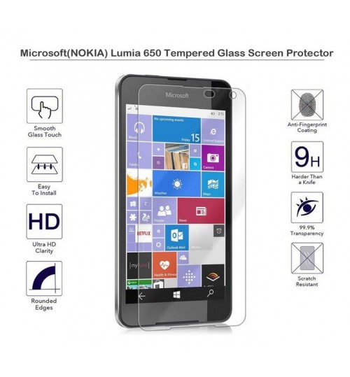 Nokia Lumia 650 tempered Glass Screen Protector