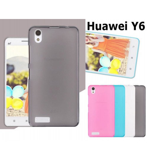 Huawei Y6 case TPU Soft Gel Case