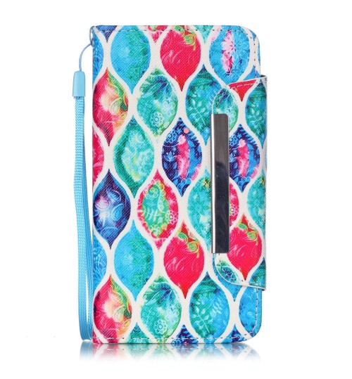 HUAWEI Y6 case wallet leather case printed