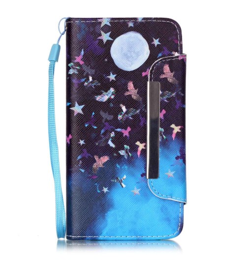 HUAWEI Y6 case wallet leather case printed