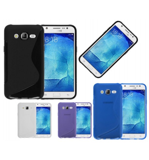 Samsung Galaxy J2 case TPU Soft Gel Case+Combo