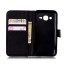 Galaxy J2 case wallet leather case printed