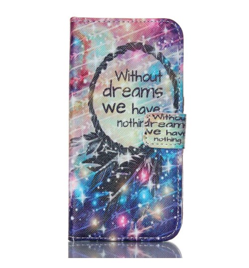 Galaxy S6 case wallet leather case printed