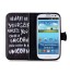 Galaxy S3 case wallet leather case printed