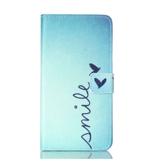 NOTE 5 case wallet leather case printed