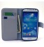 Galaxy S4 case wallet leather case printed