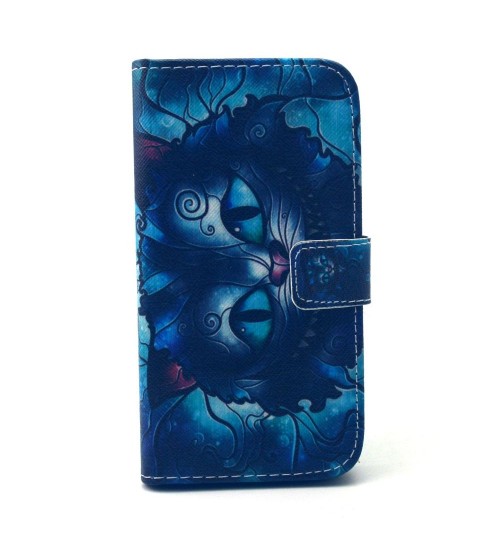 Galaxy S4 case wallet leather case printed