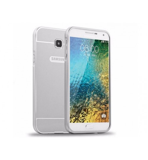 Samsung A5 2016 metal bumper w back case+Combo