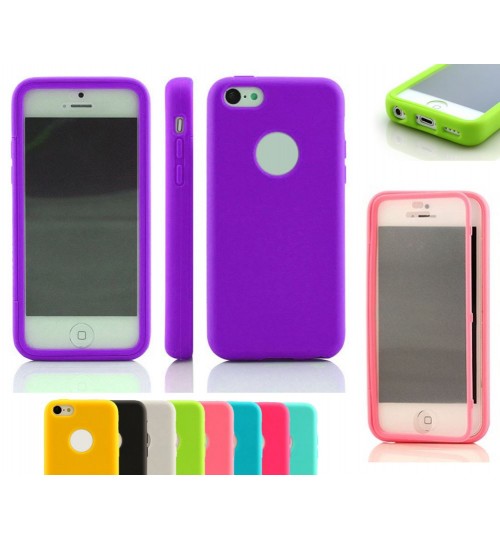 iPhone 5c full cover rugged impact proof case