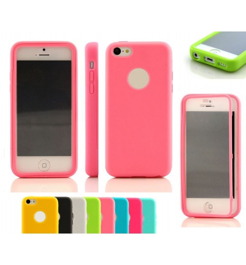 iPhone 5c full cover rugged impact proof case