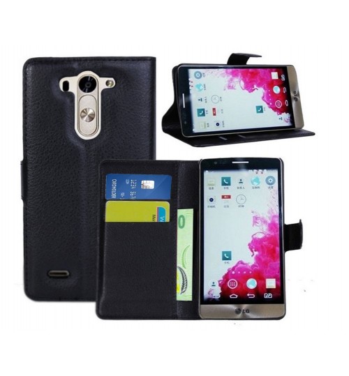 LG G3 Wallet leather cover case