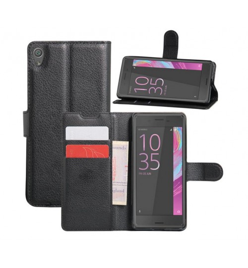 Sony Xperia XA case wallet leather case