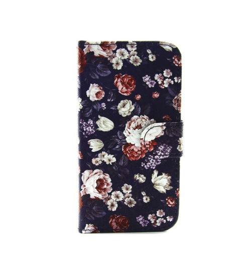 iPhone 5c case wallet leather case printed