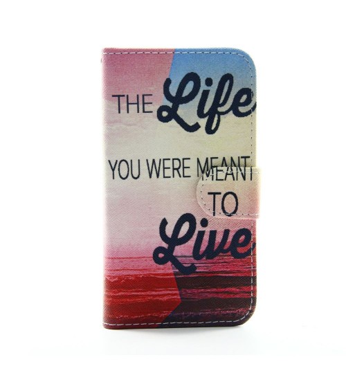 Galaxy S3 case wallet leather case printed