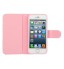 iPhone 5 5s SE case wallet leather case printed