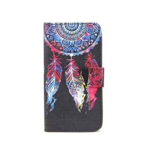 Galaxy S7 case wallet leather case printed