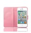 iPhone 4 4s case wallet leather case printed