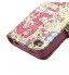 iPhone 4 4s case wallet leather case printed