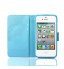 iPhone 4 4s case wallet leather case printed