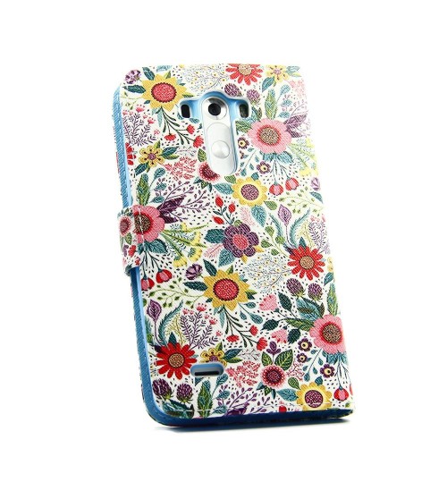 LG G3 case wallet leather case printed