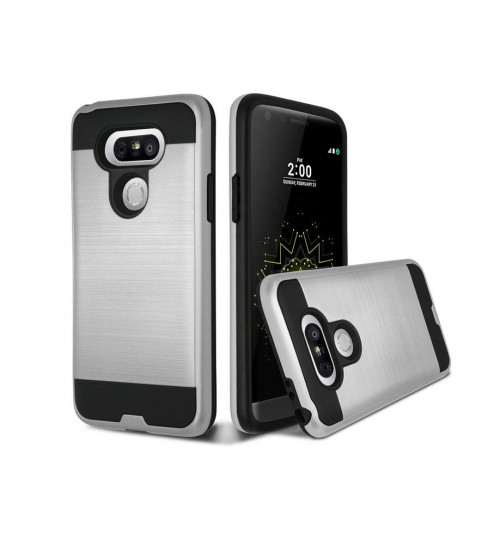 LG G5 impact proof hybrid brushed metal case