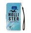 Galaxy S7 case wallet leather case printed