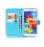 Galaxy S5 Mini Premium wallet leather case